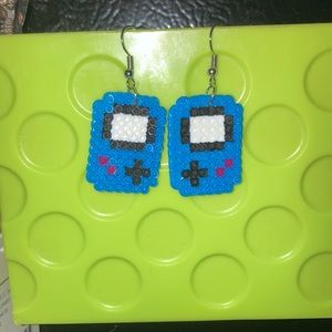 Game system perler earrings $10